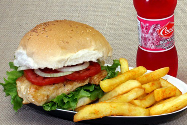 chicken-burger-with-soft-drink